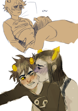 dirtytomatoes:  redraw of some REAALLLY old eqkats I did i think