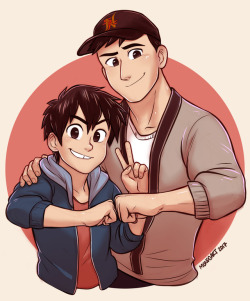 raymondoart:The Hamada Bros!