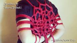 medea747:  Una hermosa atadura de #Shibari para conmemorar el