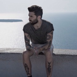 wildgaylife:  beardsplustattoos:   Chris John Millington   And