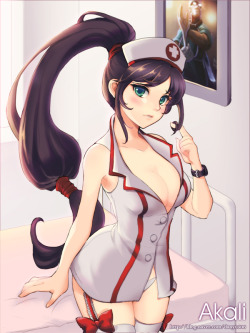 (via akali, nurse akali, shen, and surgeon shen (league of legends)