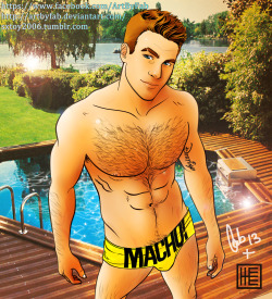 gay-erotic-art:  artbyfab:  Did this picture for my friend Miguel