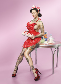  Pinup photo shoot for Inked Magazine Photography: Christian