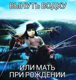 Saquen el vodka o les parto su madre #russia #mame #meme #rusia