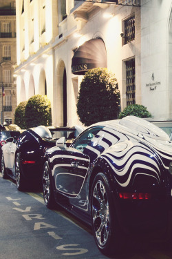 alecsgrg:  Bugatti Veyron & Veyron l’Or Blanc 