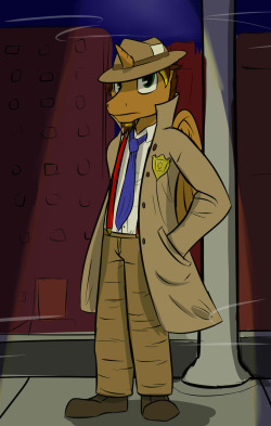 Brightmind the noir detective.  Stream Request OC: http://nevikr1.tumblr.com/