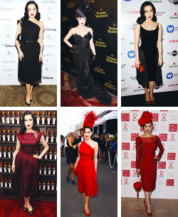 evansbrewster-deactivated201503:  Dita Von Teese | Colour/Outfit