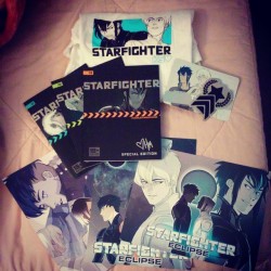 boltplum:  My Starfighter Kickstarter tier came in the mail today!
