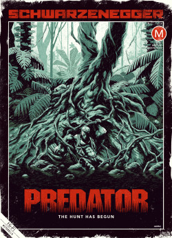 kogaionon:  VHS cover  mock-up  for Predator by  Coke Navarro