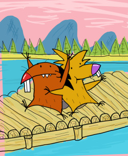 vectorbelly:  Angry Beavers, Angry Beavers, it’s the Angry