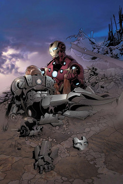 infinity-comics:  Invincible Iron Man v1 #515 cover by Salvador