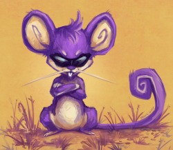 alternativepokemonart:  Artist Rattata by request. I DIED when