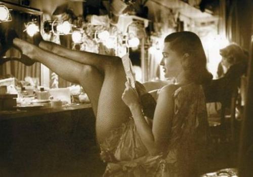 paolo-streito-1264:  Moulin Rouge Dressing Room, 1958. 