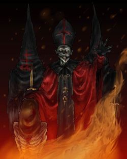 omegablackart:  “Unholy Communion” #unholy #satanic #evil