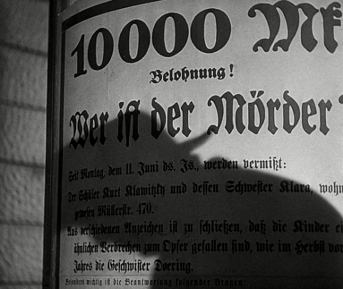 pierppasolini: M (1931) // dir. Fritz Lang  