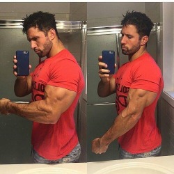 flex4mebigguy:  Everyone has their best body part…Triceps are