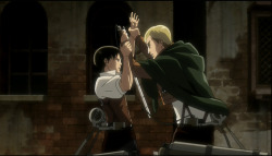 reiner–braun:  Screencaps from the OVA Edit: Added two