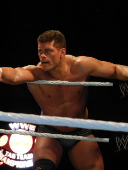 jkriver:  FINALLY got to see Cody Rhodes last night at a house