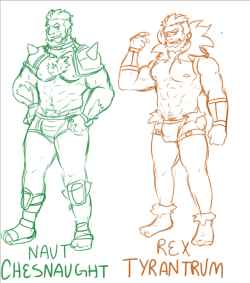 thewildwolfy:  WIP for now, sketching up my team for XY and my