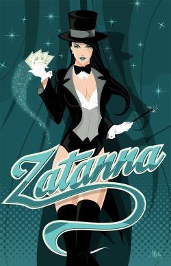 comicbookwomen:           Zatanna by MikeMahle