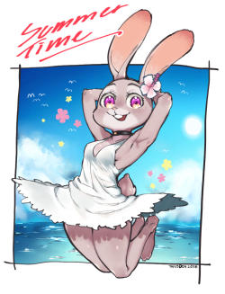 taiikodon:  summer time   my hunny bunny~ <3 <3 <3