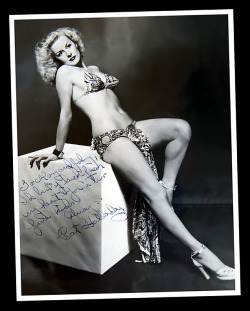 Pat “Amber” Halladay Beautiful vintage promo photo personalized: