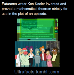 ultrafacts:The Futurama theorem is a real-life mathematical theorem