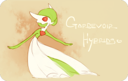 cliones:  gardevoir hybrids! i have 0 clue why i spent a weekend