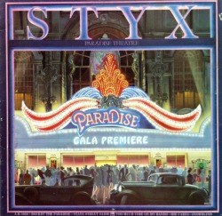 vinyl-artwork:  Styx ‎– Paradise Theatre (1980) Artwork by