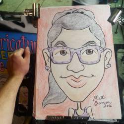 Doing caricatures at Dairy Delight!  #art #drawing #artstix #caricatures