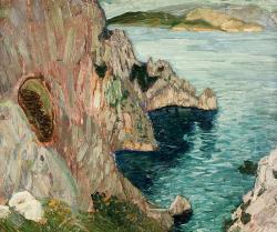 labellefilleart:  Cliffs by the Sea, Helmer Osslund