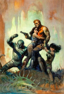 vintagegeekculture:Frank Frazetta.