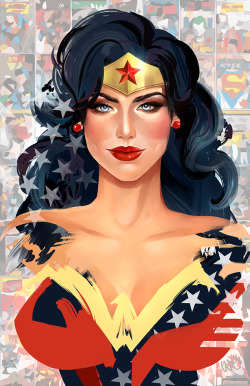 longlivethebat-universe:  DC Ladies by Whitney Jiar 