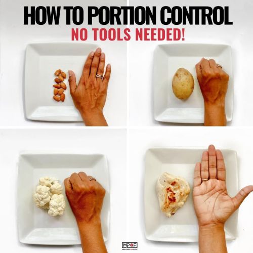 mealpreponfleek:  Serving portions 🍱. Something most people