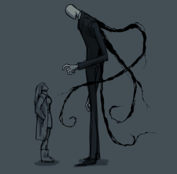 zombiebooty: Anon asked for Slenderman on small sub girl. How