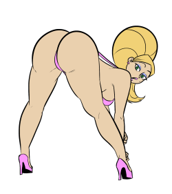 elementlizard: ————————————- COMMISSIONED ARTWORK done by: JustinDurden Concept and idea: me ——————————————— Betty’s mom’s sure loves her stretches. ;D ————- Tanya Barrett © Teletoon &amp;