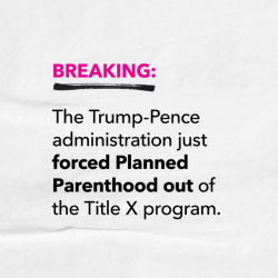 plannedparenthood:  Today, the Trump administration is forcing