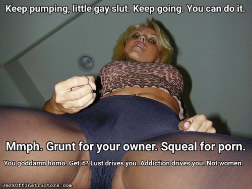 megaloserpig:  fadeawaygoon:Captions made by sickshoelicker on Imagefap.com These are the kinds of captions that make me want to spend on porn!
