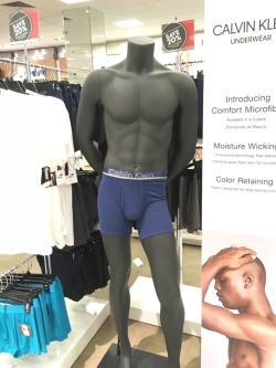 Thank you Villainous, I can no longer look at these black mannequins