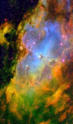 n-a-s-a:  The Eagle Nebula is part of a diffuse emission nebula,