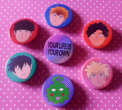 lileiv: NEW MOB PSYCHO 100 BADGES ON MY SHOP! Been trying real