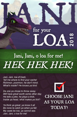 wow-images: I made a political poster for my favorite Loa | Hek