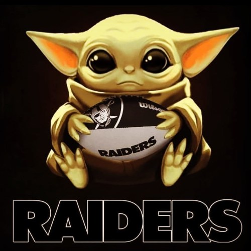 #babyraideryoda @raiders @raiders_official_page #OaklandRaiders