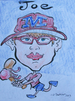 Here’s more caricatures that I did at Dairy Delight.  