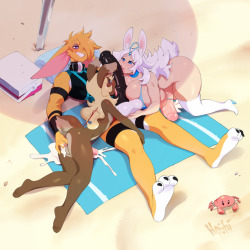 nedoiko: Commission for Lex, 0r0 and Sponty Consider supporting
