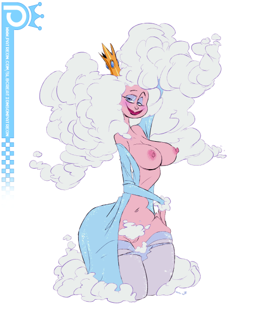 slewdbtumblng:   Queen Cloudia ~ Patreon Reward  Love me some sweet McFlurry. 