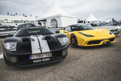 supercars-photography:  Ford GT & 458 Speciale by D.LOS on