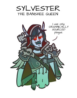 A rando kept referring to Sylvanas as Sylvester. I… I