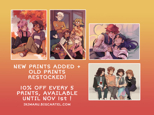 🧡 2 DAYS PRINT SALE 🧡  until nov 1st, midnight PT! => shop