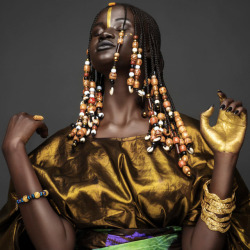 divinebeauties: Khoudia Diop by Joey Rosado for ’NYENYO’